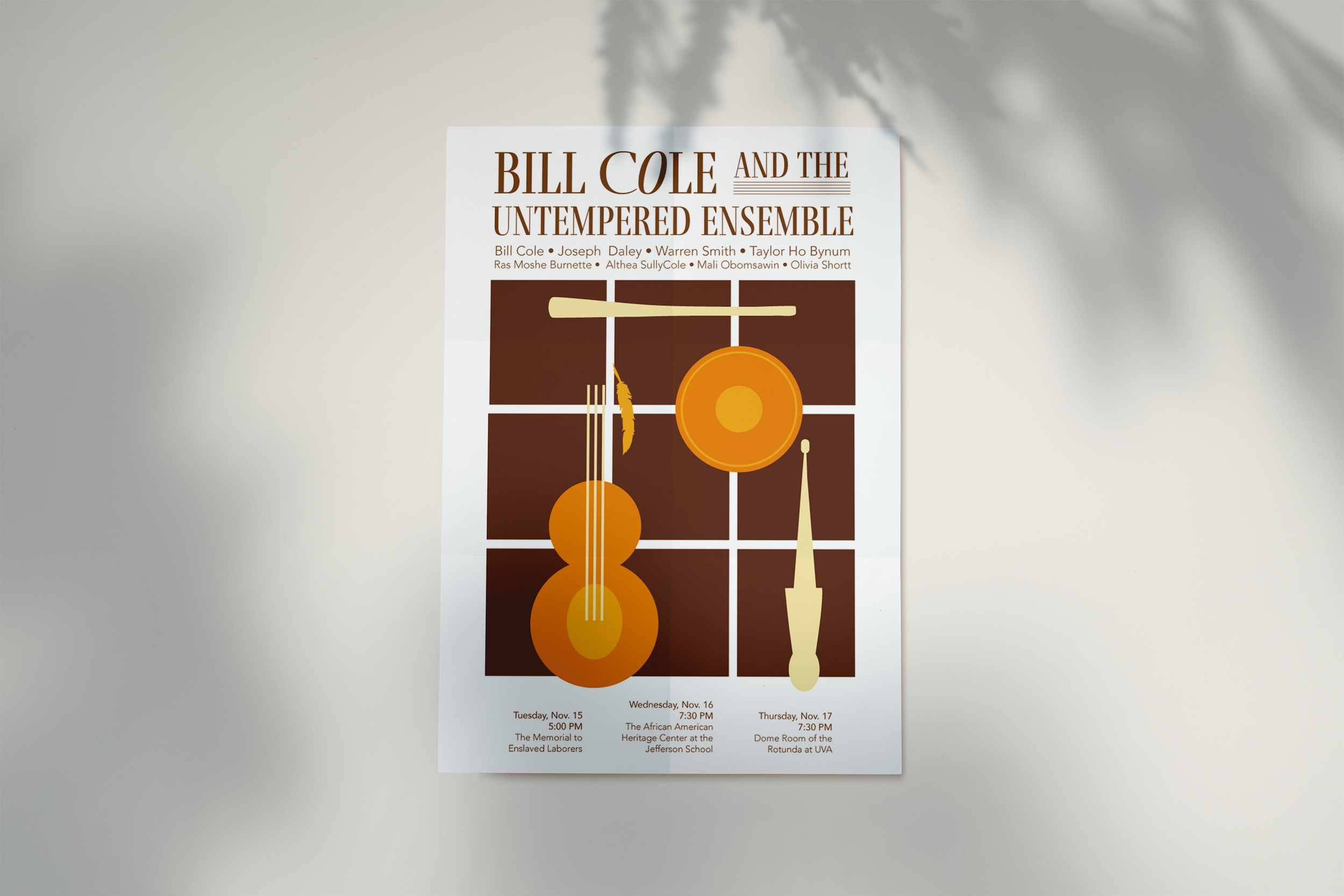 Bill Cole poster — variation two