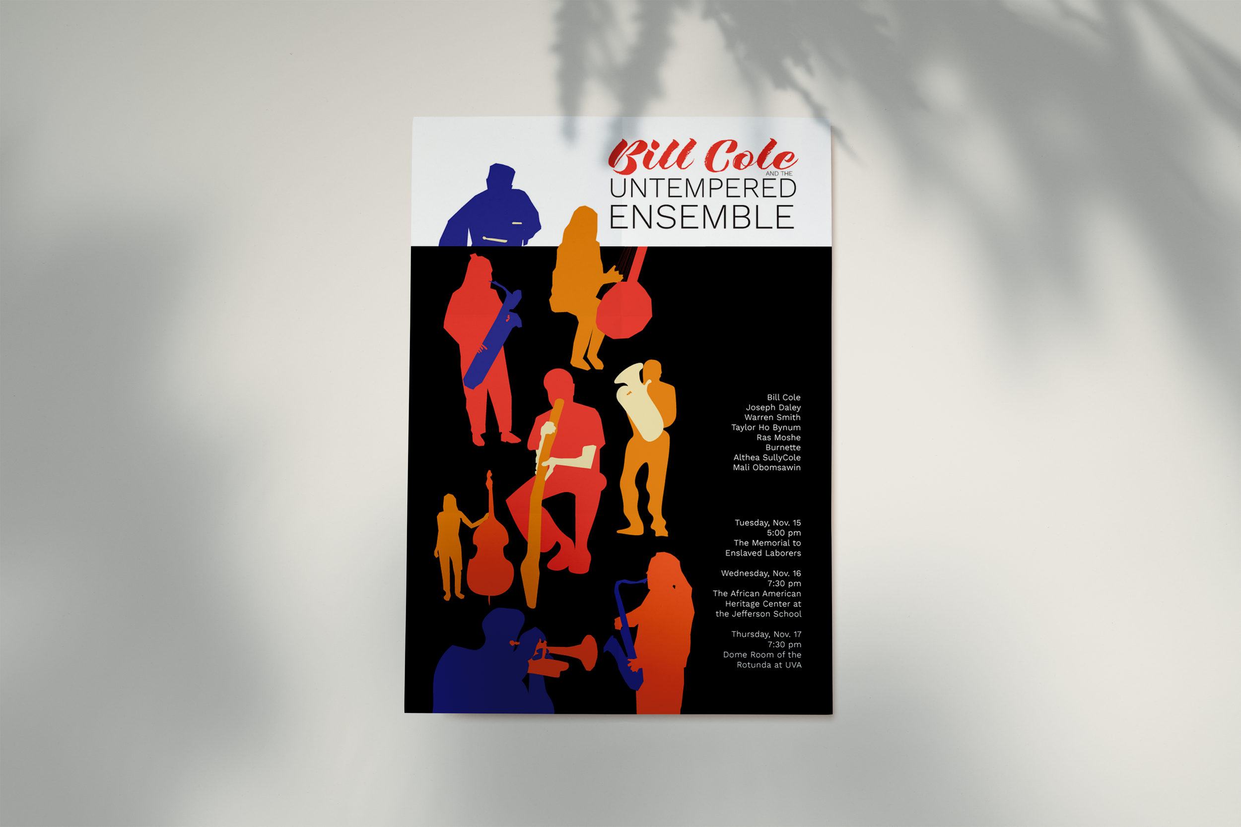 Bill Cole poster — variation three